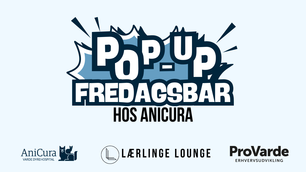 LÆRLINGE LOUNGE: Pop-Up Fredagsbar hos Anicura